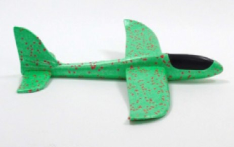 MAX THRUST MINI CHUCK GLIDER Green/Red - 485MM WINGSPAN