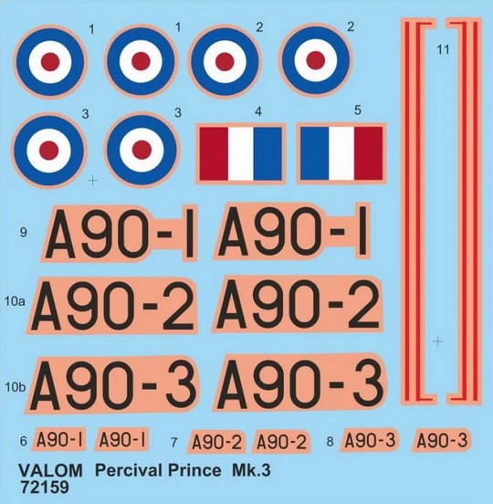 Valom 1/72 Percival Prince Mk.3 (RAAF) kit 72159