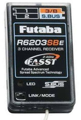 Futaba R6203SBE 3-18 Channel 2.4GHz Heli Receiver (S-BUS) HV