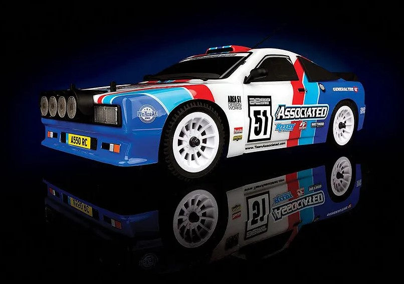 TEAM ASSOCIATED A550 RALLY CAR APEX 2 Ready to Run 4WD