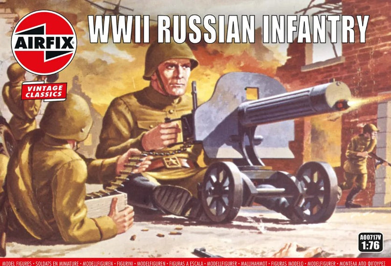 Airfix Vintage Classics 1/76 WWII Russian Infantry A00717V