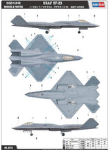 HobbyBoss 1/48 USAF YF-23 Kit 81722