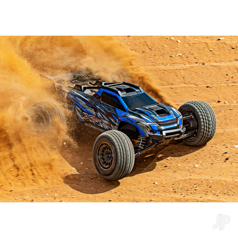 Traxxas XRT 1:6 4X4 Brushless Electric Race Truck Blue (+ TQi 2ch TSM Velineon 1275Kv & VXL-8s)