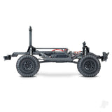 TRX-4 Land Rover Defender 1:10 4X4 Electric Trail Crawler with Winch Silver (+ TQi 4-ch XL-5 HV Titan 550)