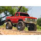 Traxxas TRX-4 1979 Chevrolet K10 High Trail Edition 1:10 4WD Electric Trail Crawler - Red (+ TQi 4-ch/XL-5 HV/ Titan 550)