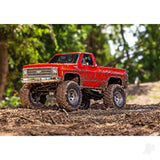 Traxxas TRX-4 1979 Chevrolet K10 High Trail Edition 1:10 4WD Electric Trail Crawler - Red (+ TQi 4-ch/XL-5 HV/ Titan 550)