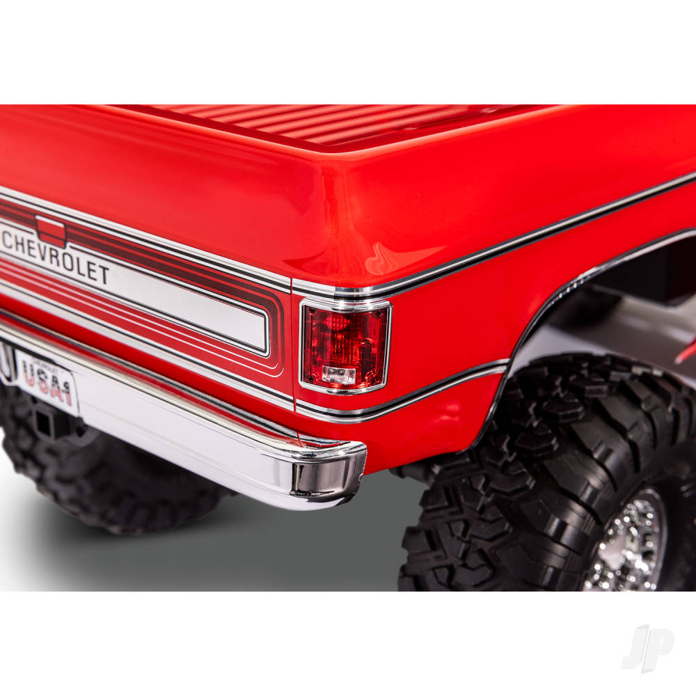 Traxxas TRX-4 1979 Chevrolet K10 High Trail Edition 1:10 4WD Electric Trail Crawler - Red (+ TQi 4-ch/XL-5 HV/ Titan 550)