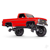 Traxxas TRX-4 1979 Chevrolet K10 High Trail Edition 1:10 4WD Electric Trail Crawler - Red (+ TQi 4-ch/XL-5 HV/ Titan 550)