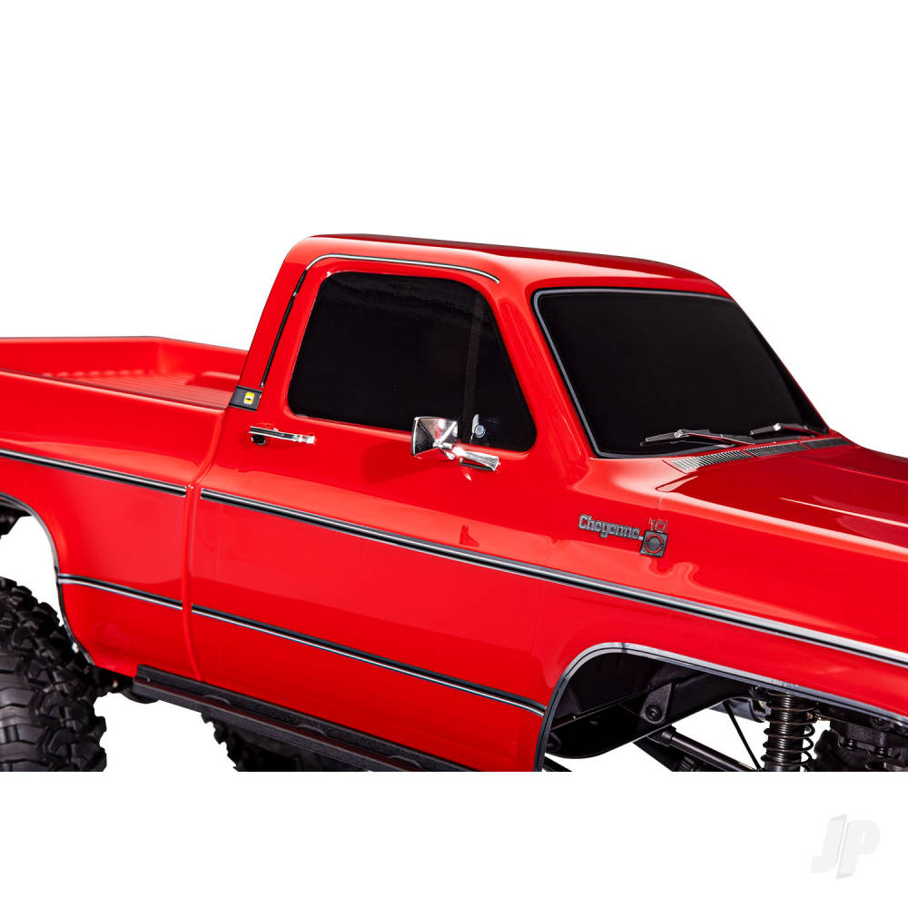 Traxxas TRX-4 1979 Chevrolet K10 High Trail Edition 1:10 4WD Electric Trail Crawler - Red (+ TQi 4-ch/XL-5 HV/ Titan 550)