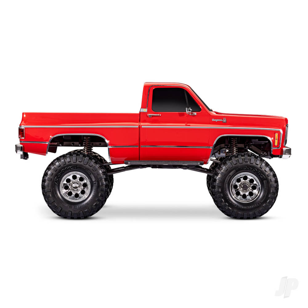 Traxxas TRX-4 1979 Chevrolet K10 High Trail Edition 1:10 4WD Electric Trail Crawler - Red (+ TQi 4-ch/XL-5 HV/ Titan 550)