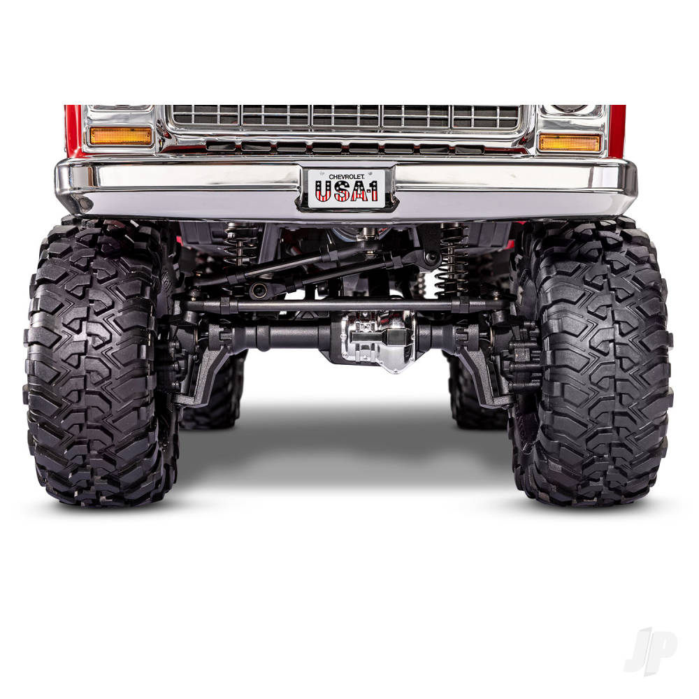 Traxxas TRX-4 1979 Chevrolet K10 High Trail Edition 1:10 4WD Electric Trail Crawler - Red (+ TQi 4-ch/XL-5 HV/ Titan 550)