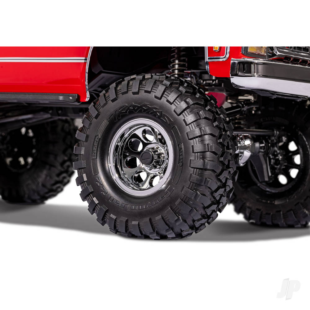 Traxxas TRX-4 1979 Chevrolet K10 High Trail Edition 1:10 4WD Electric Trail Crawler - Red (+ TQi 4-ch/XL-5 HV/ Titan 550)