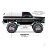 Traxxas TRX-4 1979 Chevrolet K10 High Trail Edition 1:10 4WD Electric Trail Crawler - Red (+ TQi 4-ch/XL-5 HV/ Titan 550)