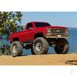 Traxxas TRX-4 1979 Chevrolet K10 High Trail Edition 1:10 4WD Electric Trail Crawler - Red (+ TQi 4-ch/XL-5 HV/ Titan 550)