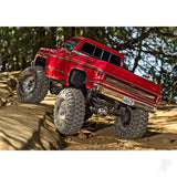 Traxxas TRX-4 1979 Chevrolet K10 High Trail Edition 1:10 4WD Electric Trail Crawler - Red (+ TQi 4-ch/XL-5 HV/ Titan 550)