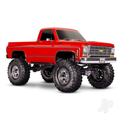 Traxxas TRX-4 1979 Chevrolet K10 High Trail Edition 1:10 4WD Electric Trail Crawler - Red (+ TQi 4-ch/XL-5 HV/ Titan 550)