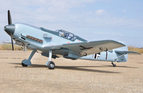 Black Horse Messerschmitt Bf-109E3 50cc ARTF