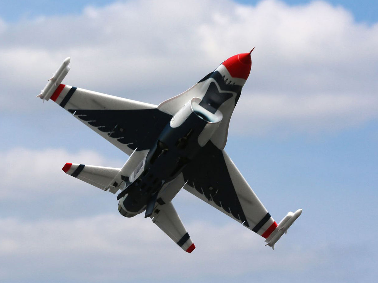 E-Flite F-16 Thunderbirds 70mm EDF Jet BNF Basic