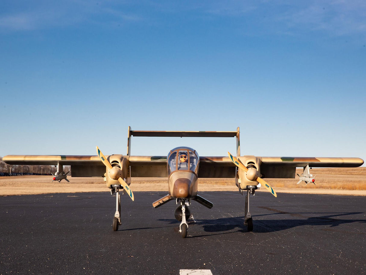 Hangar 9 OV-10 Bronco 30cc ARF with Landing Gear Set