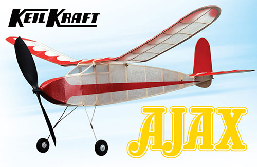 Keil Kraft Ajax Kit - 30 Inch Free-Flight Rubber Duration