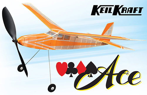 Keil Kraft Ace Kit - 30 Inch Free-Flight Rubber Duration