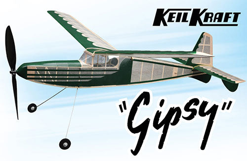 Keil Kraft Gipsy Kit - 40 Inch Free-Flight Rubber Duration