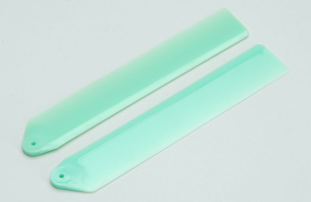 Plastic Main Blades 110mm Green