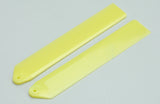 Plastic main Blades 110mm Yellow