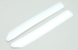 Plastic Main Blades 140mm White