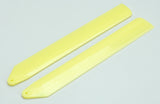 Plastic Main Blades 140mm Yellow