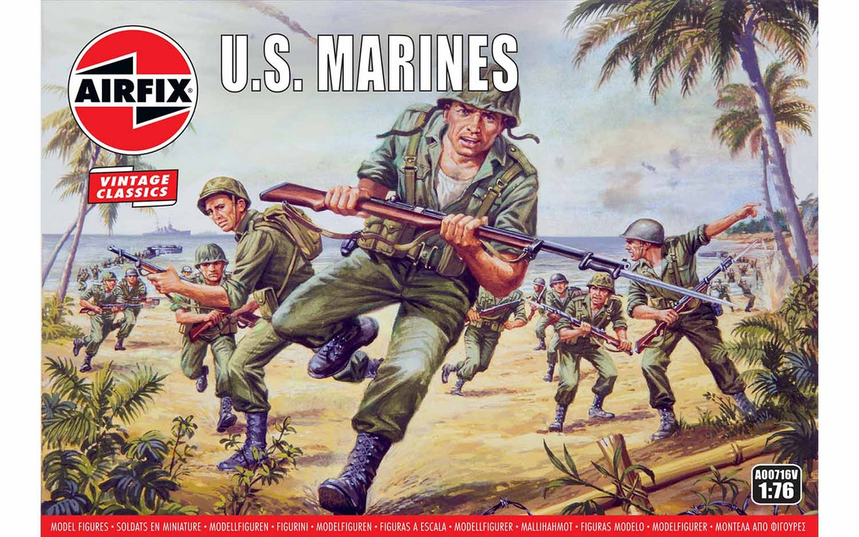 Airfix Vintage Classics 1/76 WWII US Marines A00716V