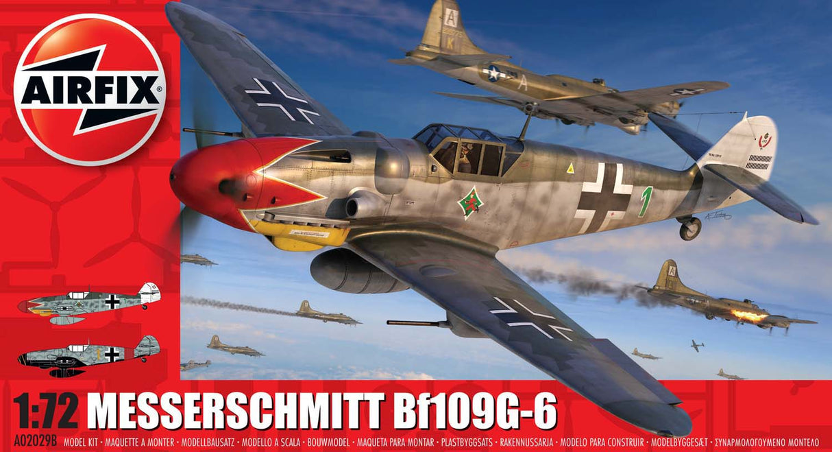Airfix 1/72 Messerschmitt Bf109G-6 A02029B