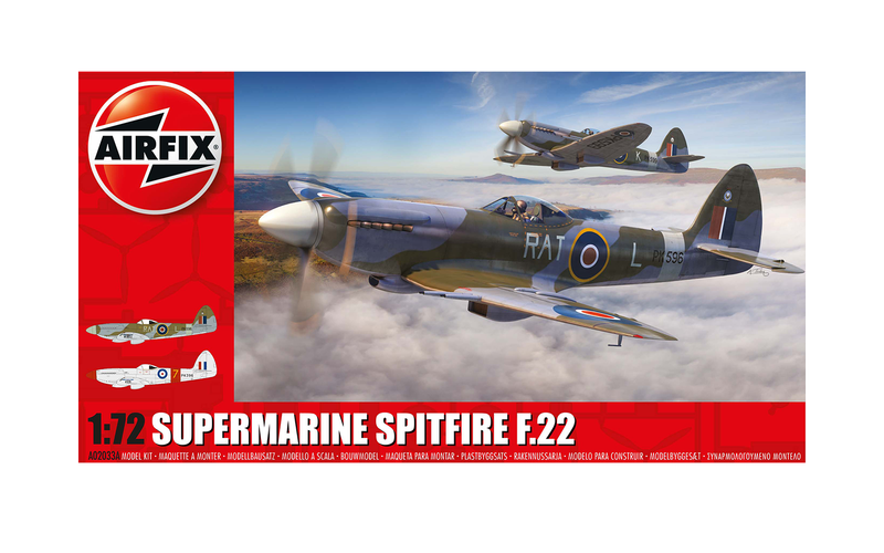 Airfix 1/72 Supermarine Spitfire F.22 kit A02033A