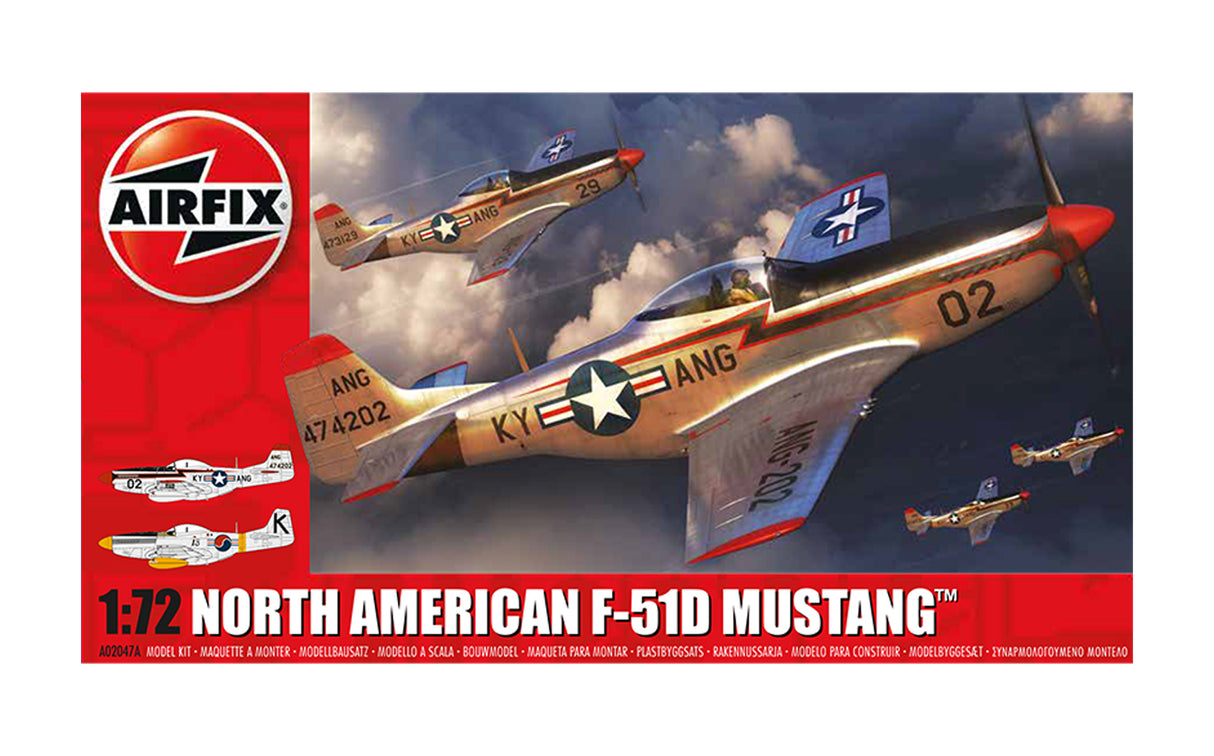 Airfix 1/72 North American F-51D Mustang A02047A