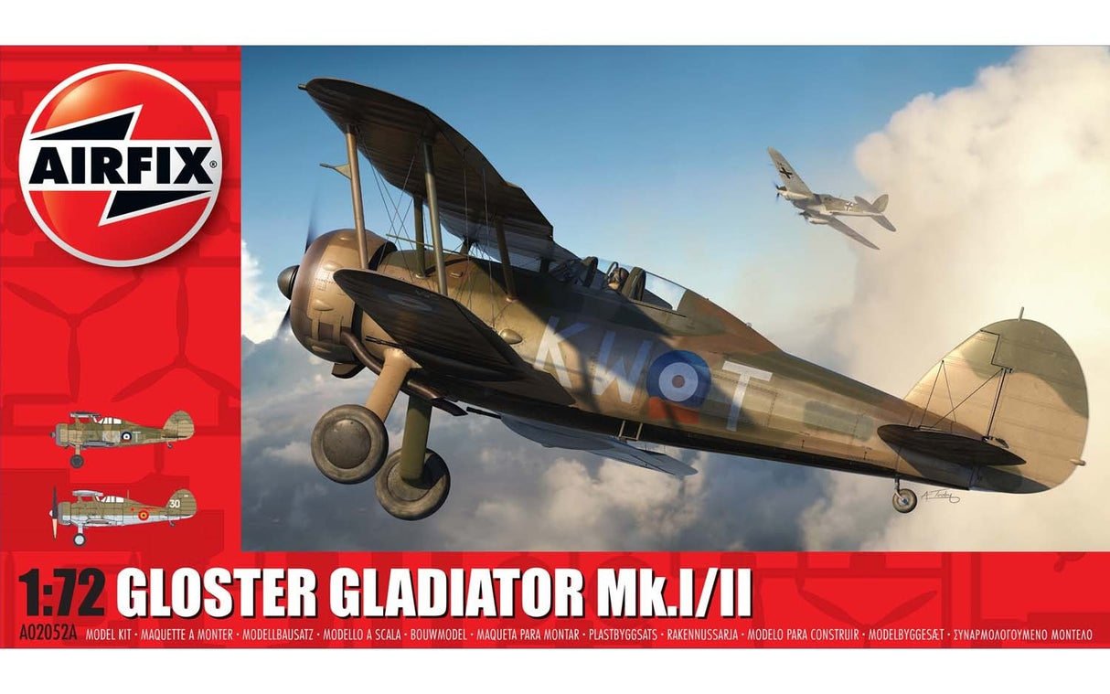 Airfix 1/72 Gloster Gladiator Mk.I/Mk.II A02052A