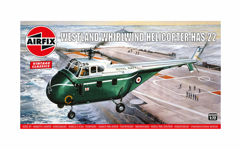 Airfix Vintage Classics 1/72 Westland Whirlwind Helicopter A02056V