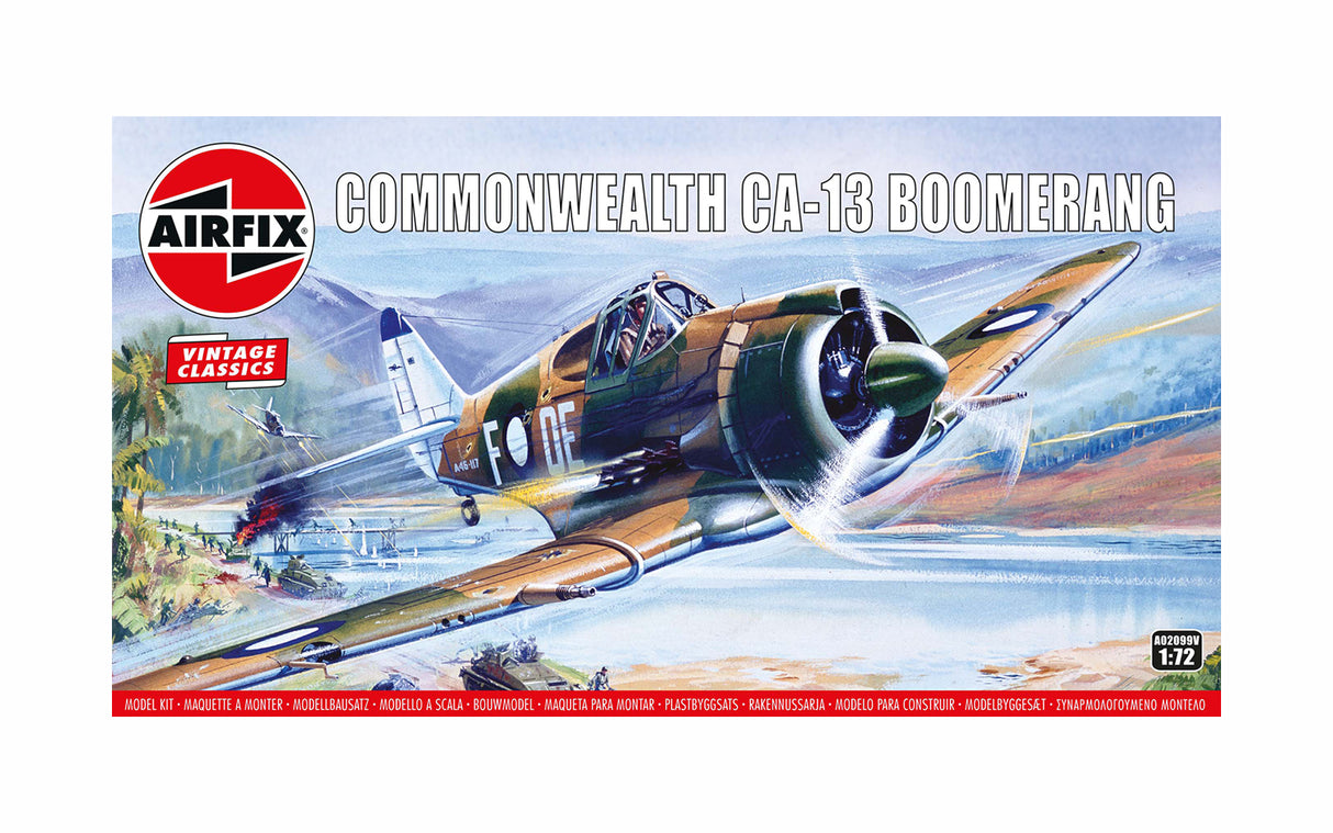 Airfix Vintage Classics 1/72 Commonwealth CA-13 Boomerang A02099V