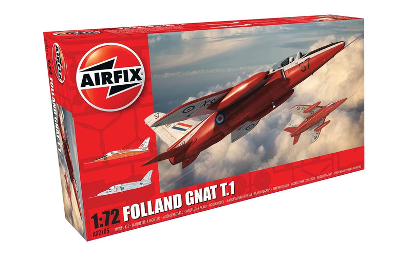 Airfix 1/72 Folland Gnat T.1 A02105