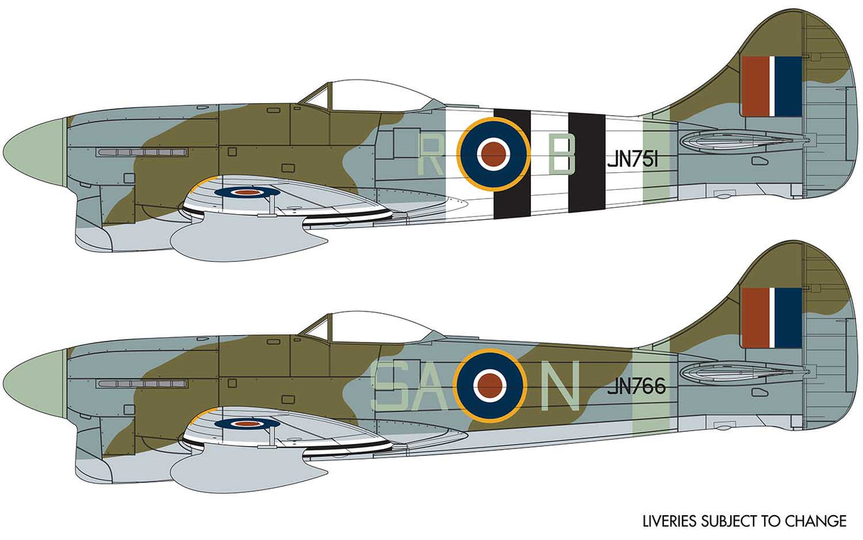 Airfix 1/72 Hawker Tempest Mk.V A02109