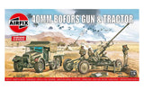 Airfix Vintage Classics 1/76 Bofors 40mm Gun and Tractor A02314V