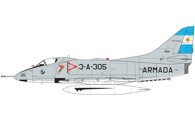 Airfix 1/72 Douglas A-4B/Q Skyhawk kit A03029A