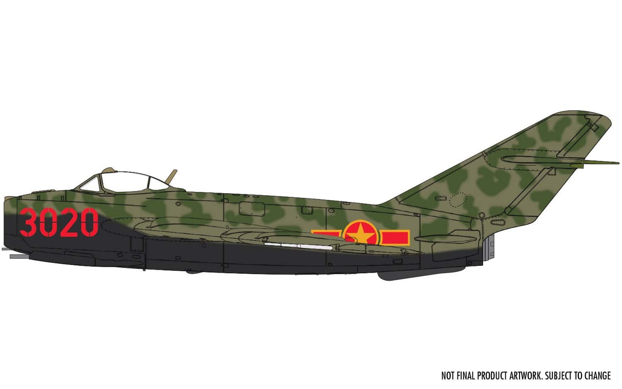 Airfix 1/72 Mikoyan-Gurevich MiG-17F Fresco A03091