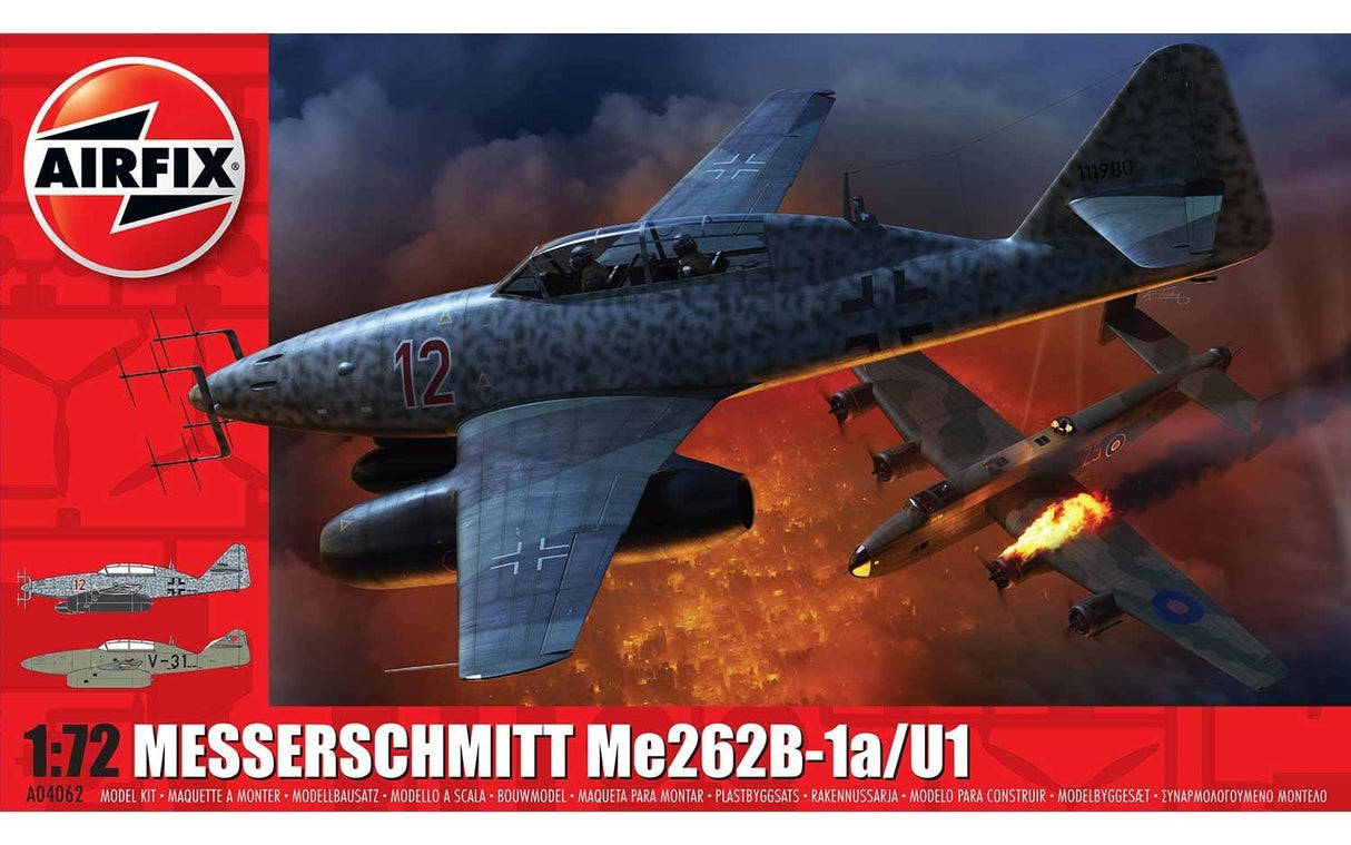 Airfix 1/72 Messerschmitt Me 262B-1a A04062