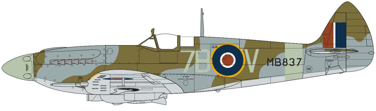 Airfix 1/48 Supermarine Spitfire Mk.XII A05117A