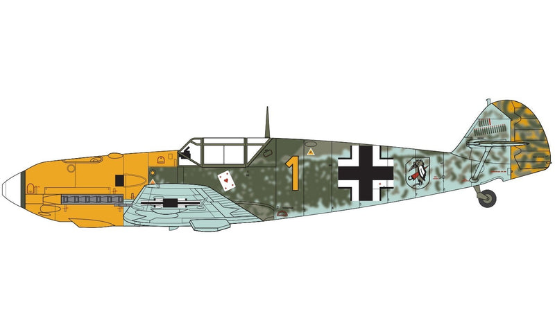 Airfix 1/48 Messerschmitt Bf109 E-3/E-4 A05120B