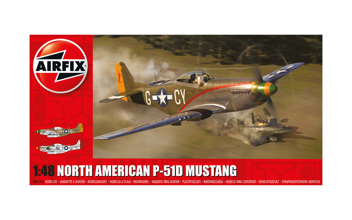 Airfix 1/48 North American P-51D Mustang A05131A