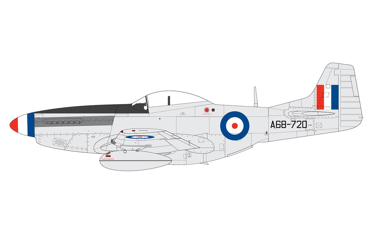 Airfix 1/48 North American F-51D Mustang A05136