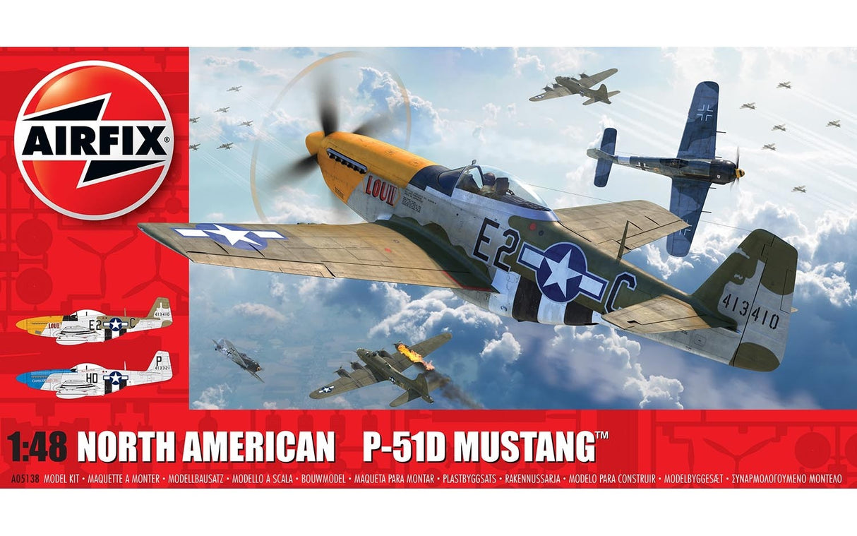 Airfix 1/48 North American P-51D Mustang A05138