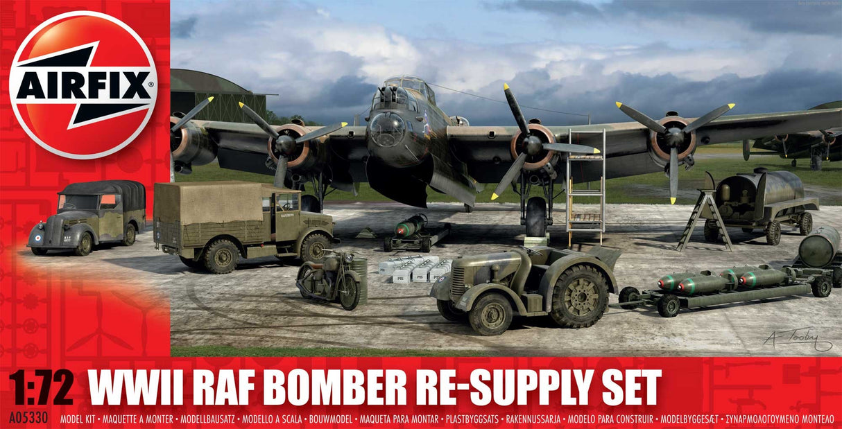 Airfix 1/72  WWII RAF Bomber Re-supply Set A05330