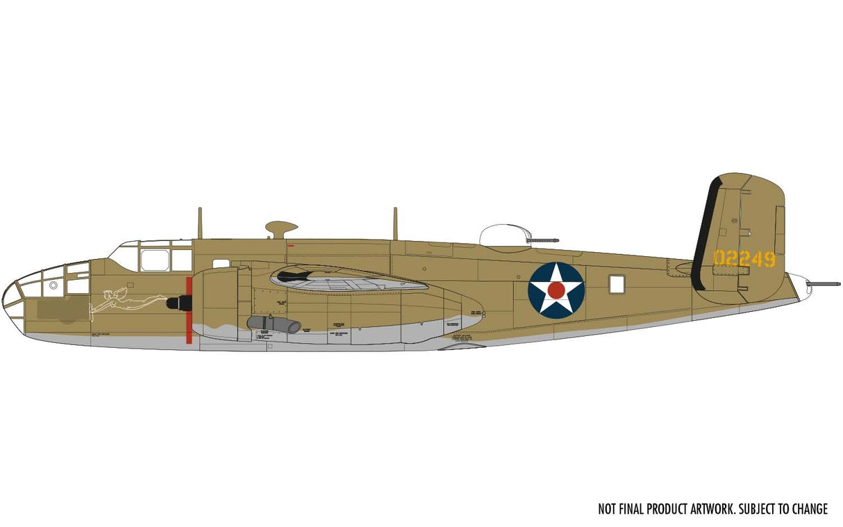 Airfix 1/72 North American B25B Mitchell Doolittle Raid A06020